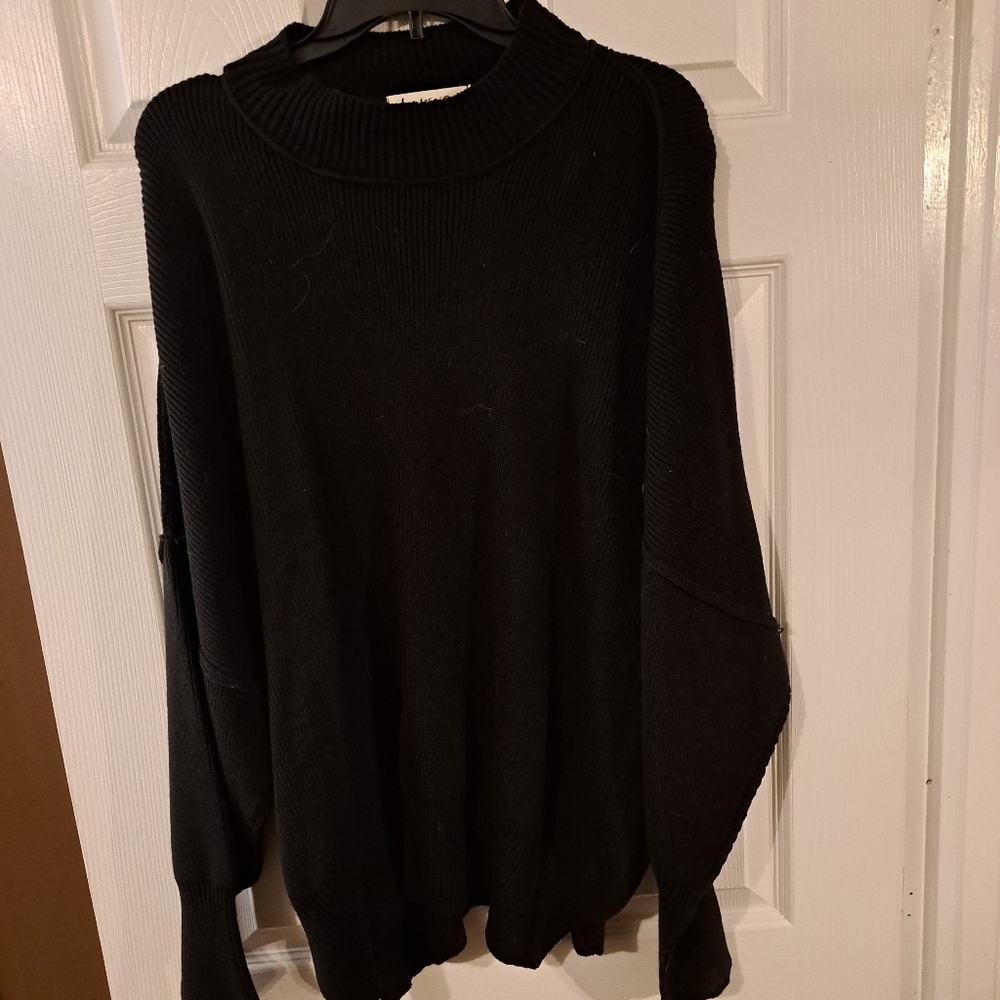 Oversized Black Sweater